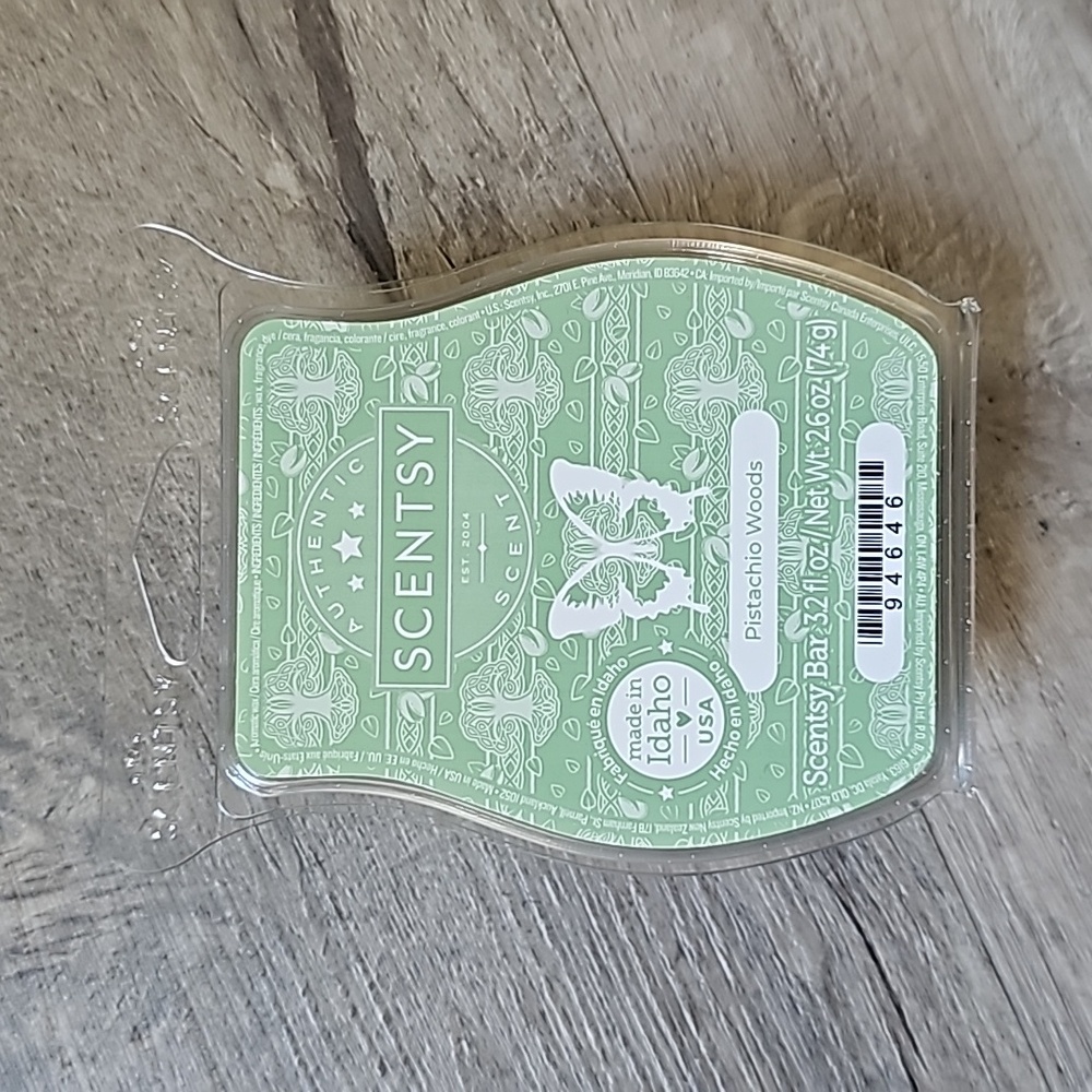 Scentsy Wax Bar - Pistachio Woods